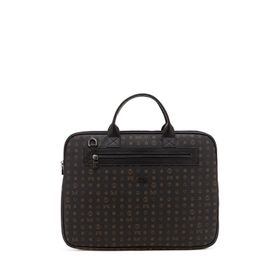 Bilik Deri RH09 BUSİNESS-MN Monogram Siyah Unisex Laptop ve Evrak Çantası
