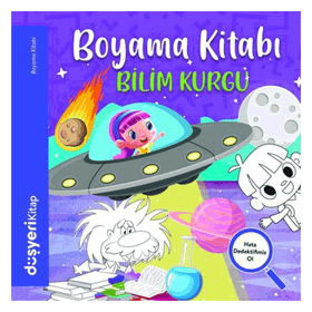 Bilim Kurgu Boyama Kitabı - Düşyeri Kitap