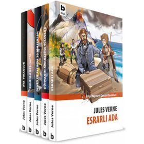 Bilim Ve Teknoloji Dizisi - 5 Kitap - Jules Verne