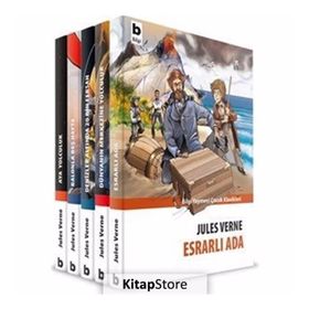Bilim Ve Teknoloji Dizisi - 5 Kitap - Jules Verne