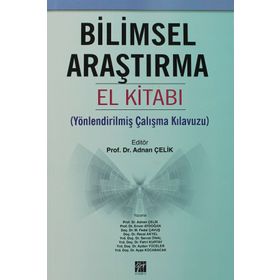 Bilimsel Araştırma El kitabı / Adnan Çelik