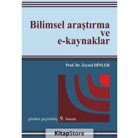 Bilimsel Araştırma ve E-Kaynaklar - Zeynel Dinler