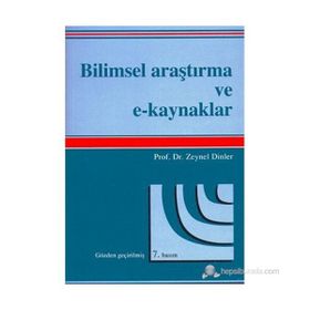 Bilimsel Araştırma ve E-Kaynaklar - Zeynel Dinler