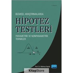 Bilimsel Araştırmalarda Hipotez Testleri - Mahmut Kartal