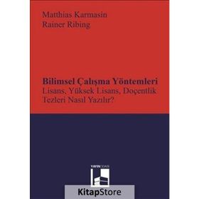 Bilimsel Çalışma Yöntemleri - Matthias Karmasin