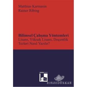 Bilimsel Çalışma Yöntemleri - Matthias Karmasin