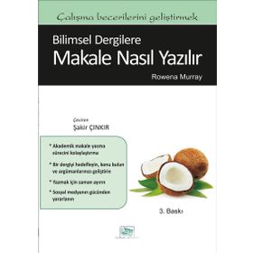 Bilimsel Dergilere Makale Nasıl Yazılır - Rowena Murray