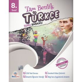 Bilimyolu Yayınları Yayıncılık 8. Sınıf Tam Benlik Türkçe Soru Bankası