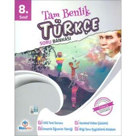 Bilimyolu Yayınları Yayıncılık 8. Sınıf Tam Benlik Türkçe Soru Bankası