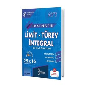 Bilinçsel AYT Testmatik Limit Türev İntegral Deneme Sınavları