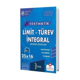 Bilinçsel AYT Testmatik Limit Türev İntegral Deneme Sınavları