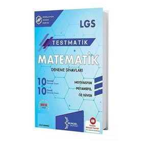 Bilinçsel Yayınları 8. Sınıf LGS Testmatik Matematik Deneme Sınavları