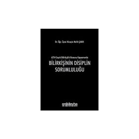 Bilirkişinin Disiplin Sorumluluğu - Hüseyin Melih Çakır