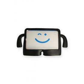 Bilişim Aksesuar iPad 3 9.7 Karakter Tablet Silikon Siyah Kılıf