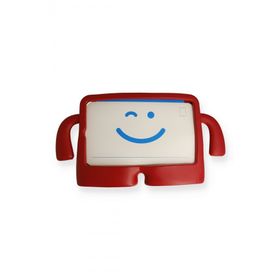 Bilişim Aksesuar iPad 4 9.7 Karakter Tablet Silikon Kırmızı Kılıf