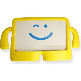 Bilişim Aksesuar iPad 4 9.7 Karakter Tablet Silikon Sarı Kılıf