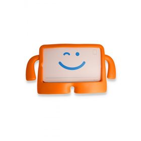 Bilişim Aksesuar iPad 9.7 2017 Karakter Tablet Silikon Turuncu Kılıf