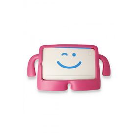 Bilişim Aksesuar iPad 9.7 2018 Karakter Tablet Silikon Pembe Kılıf