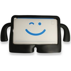 Bilişim Aksesuar iPad 9.7 2018 Karakter Tablet Silikon Siyah Kılıf