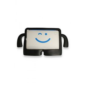 Bilişim Aksesuar iPad 9.7 2018 Karakter Tablet Silikon Siyah Kılıf