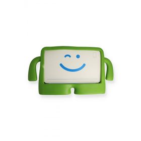 Bilişim Aksesuar Samsung Galaxy T220 Tab A7 Lite 8.7 Karakter Tablet Silikon Yeşil Kılıf