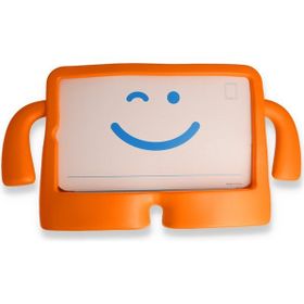 Bilişim Aksesuar Samsung Galaxy T500 Tab A7 10.4 Karakter Tablet Silikon Turuncu Kılıf
