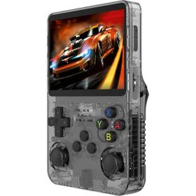 Bilişim Burada R36S Kırmızı 64GB Retro Siyah El Oyun Konsolu