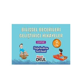 Bilişsel Becerileri Geliştirici Hikayeler 10 Kitap +9 Yaş - Hayat Okul Yayınları