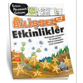 Bilişsel Etkinlikler 3-4 Yaş - Erken Akademik Gelişim - Niha Çocuk