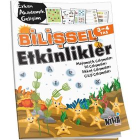 Bilişsel Etkinlikler 3-4 Yaş - Erken Akademik Gelişim - Niha Çocuk