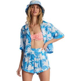 Billabong ABJWT00403 Mavi Sun Is Shining Shirt Kadın Gömlek