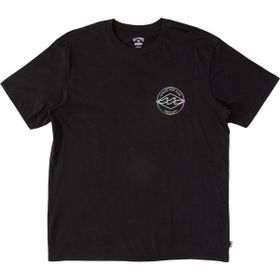 Billabong ABYZT01695 Rotor Diamond Siyah Erkek T-shirt