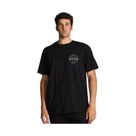 Billabong ABYZT01695 Rotor Diamond Siyah Erkek T-shirt