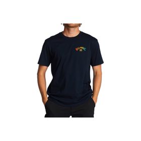 Billabong ABYZT01696-NVY Arch Fill Ss Erkek Çok Renkli Günlük Stil T-shirt