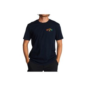 Billabong ABYZT01696-NVY Arch Fill Ss Erkek Çok Renkli Günlük Stil T-shirt
