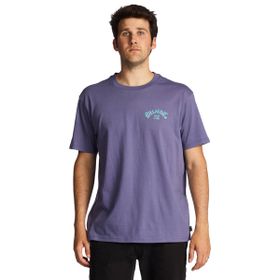 Billabong ABYZT01696-SKW0 Arch Fill Ss Erkek Mor Günlük Stil T-Shirt