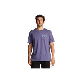 Billabong ABYZT01696-SKW0 Arch Fill Ss Erkek Mor Günlük Stil T-Shirt