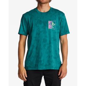 Billabong ABYZT01738-TEA Boxed in SS WW Yeşil Erkek T-Shirt