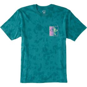 Billabong ABYZT01738-TEA Boxed in Ss Ww Yeşil Erkek T-shirt