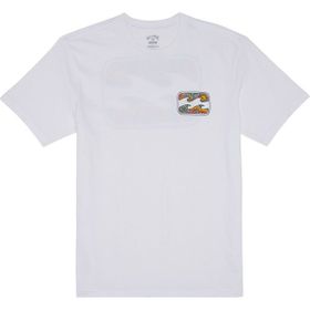 Billabong ABYZT02255-10 Crayon Wave Beyaz Erkek T-shirt