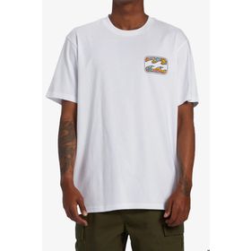 Billabong ABYZT02255-10 Crayon Wave Beyaz Erkek T-shirt