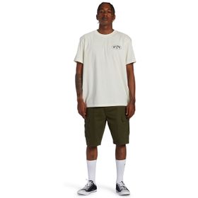 Billabong ABYZT02257 Beyaz Exit Arch Erkek T-shirt