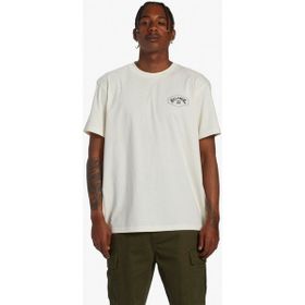 Billabong ABYZT02257 Beyaz Exit Arch Erkek T-shirt