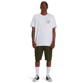 Billabong ABYZT02273 Worded Tees Beyaz Erkek T-shirt