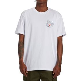 Billabong ABYZT02273 Worded Tees Beyaz Erkek T-shirt