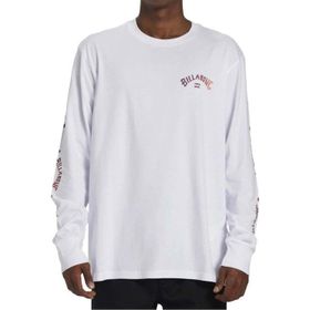 Billabong ABYZT02291 Snaking Arches Ls Beyaz Erkek T-shirt