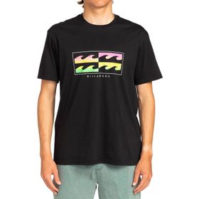 Billabong EBYZT00102 INVERSED SS Yuvarlak Yaka Siyah Erkek T-shirt