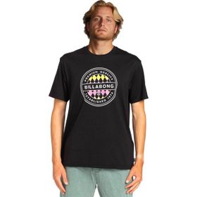Billabong EBYZT00105 Rotor Fill Siyah Erkek T-shirt