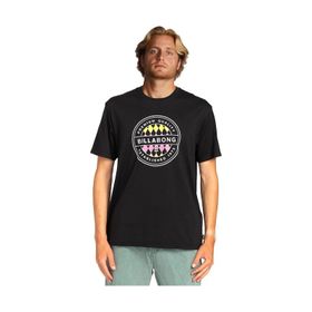 Billabong EBYZT00105 Rotor Fill Siyah Erkek T-shirt