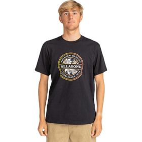 Billabong EBYZT00168 Siyah Rotor Fill Ss Erkek T-Shirt
